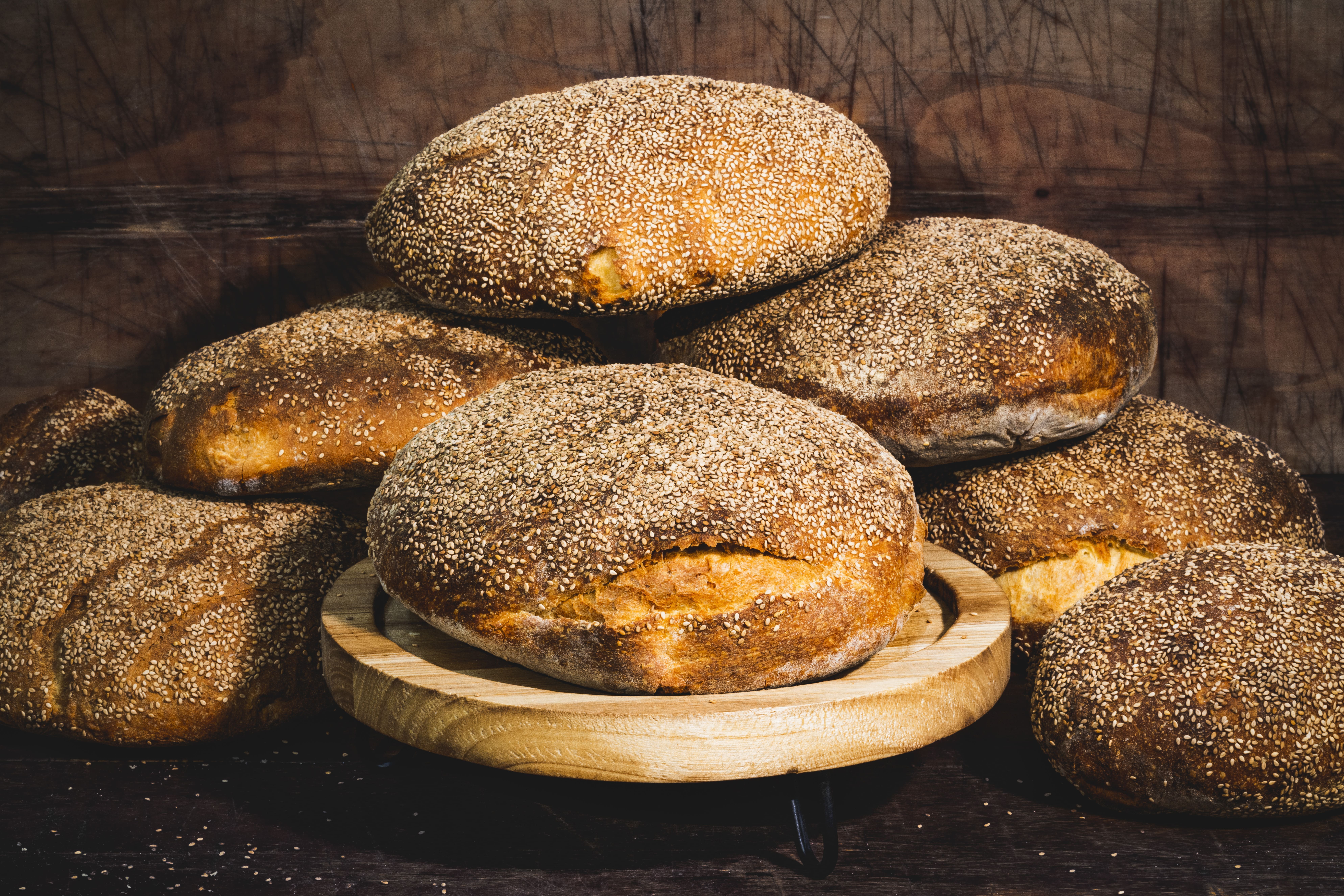 Pane di rimacinato di grano duro siciliano con Lievito madre